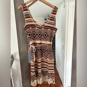 Idyllwind Striped Knit Mini Dress